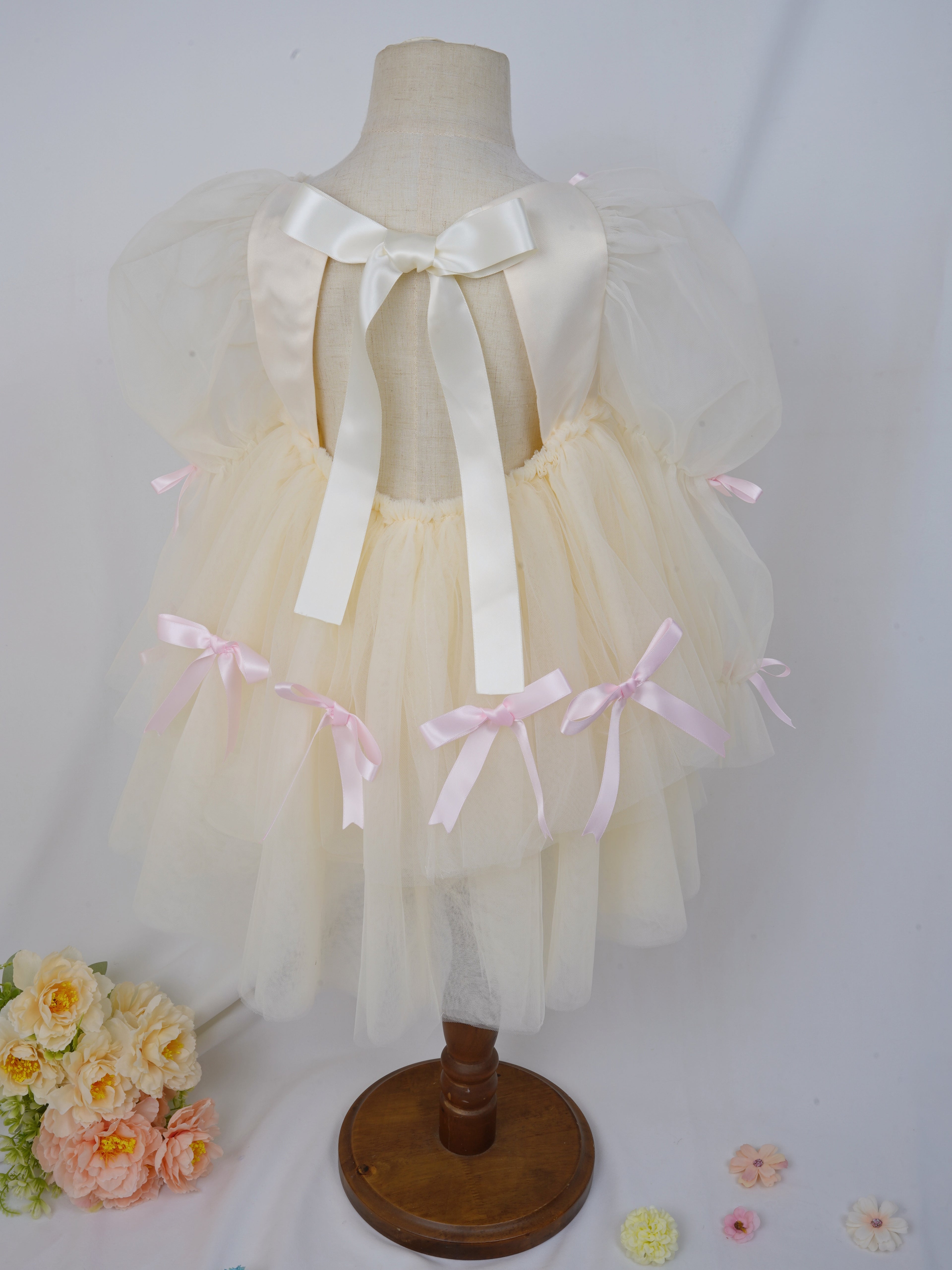 Cream Silly Goose Birthday Dress  Pro Order