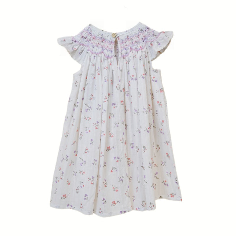 Floral Smocked Baby Dress