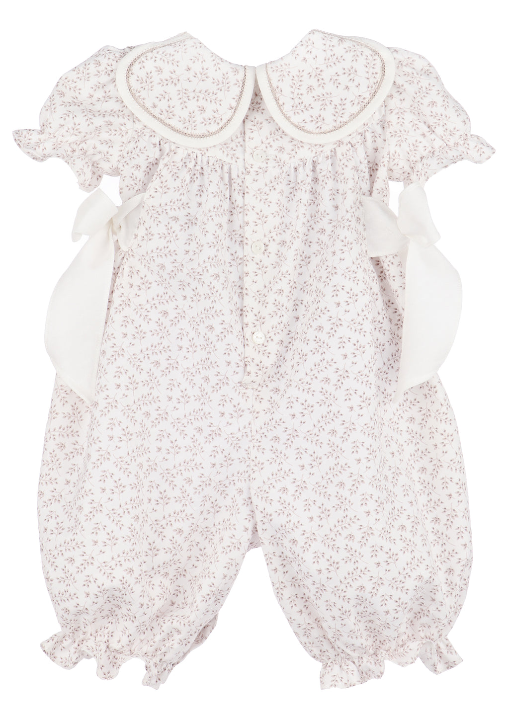 back button long-leg baby romper