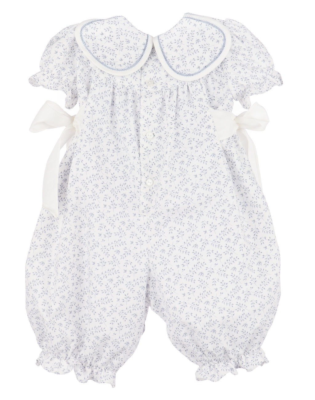 back button long-leg baby romper